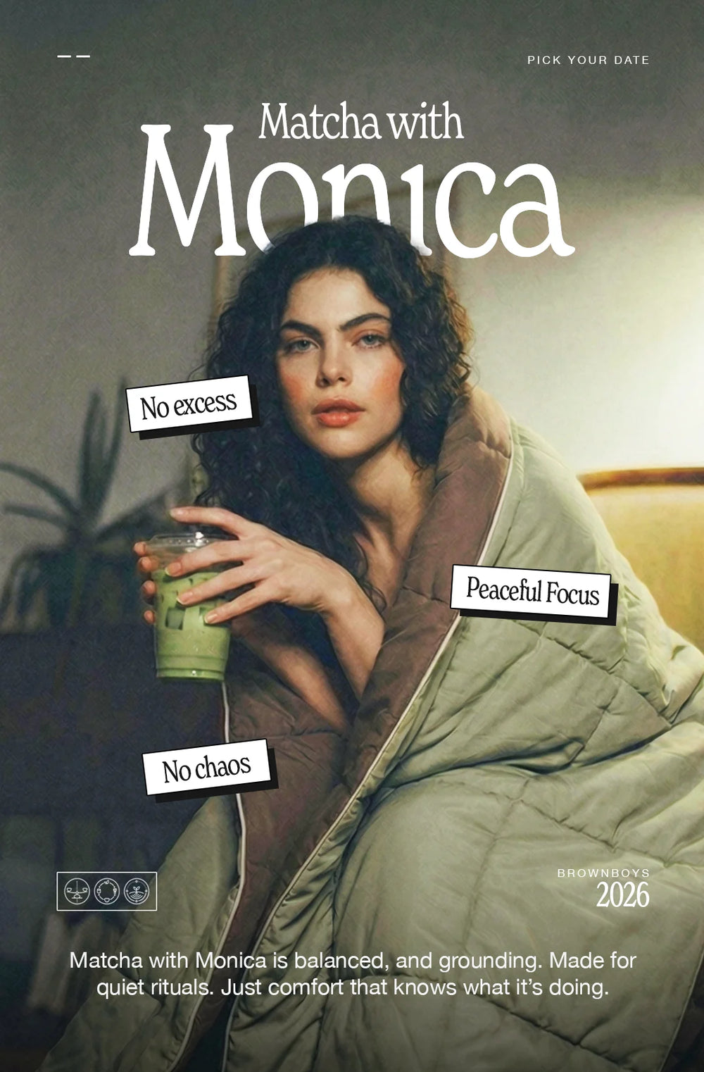 Monica is soft at heart.