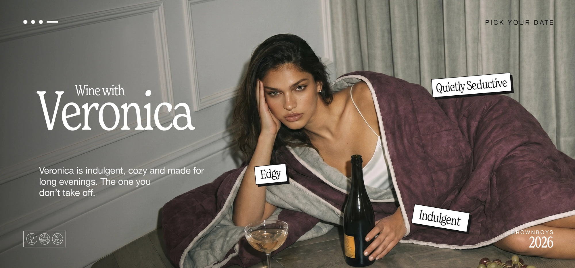 Veronica doesn’t rush the night.