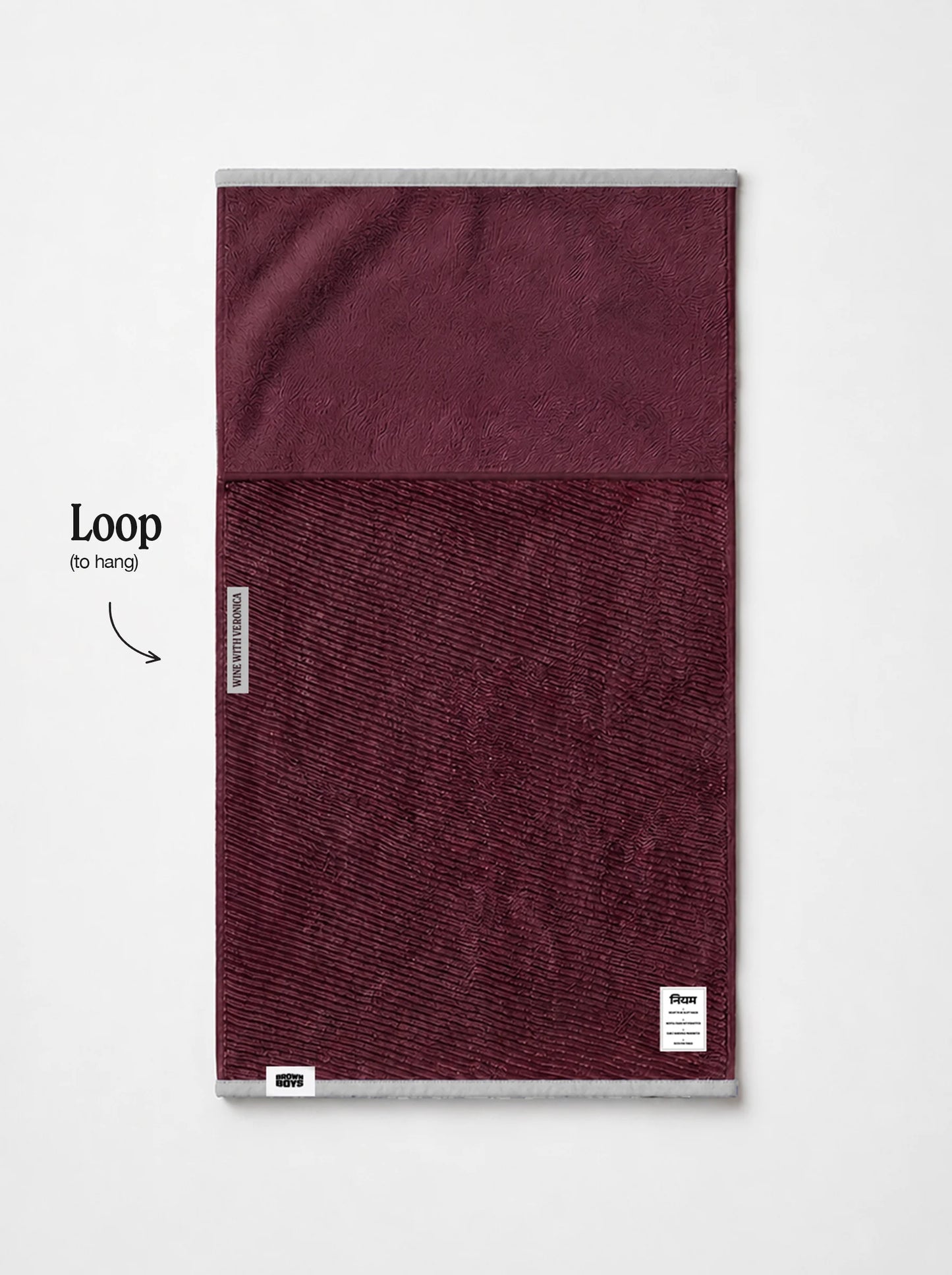Wine With Veronica Towel